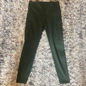 Fleo dark green Super Highrise leggings